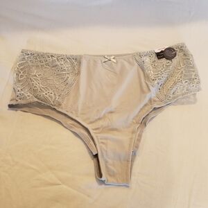 Cacique Gray Lace Panties